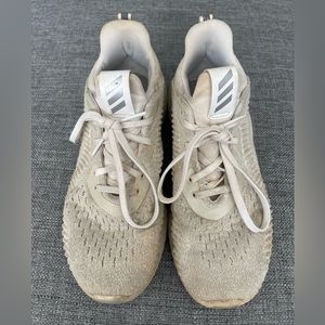 Well loved adidas tennis shoes